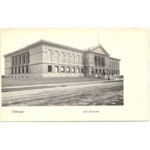  1900 Vintage Postcard The Art Institute   Chicago Illinois 