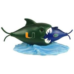 Miami Hurricanes Rival Fish Figurine 