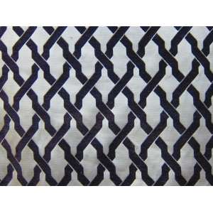  57 Wide Zara Auburn Geometric Chenille Fabric by the Yard 