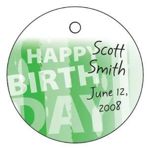Wedding Favors Birthday Card Design Circle Shaped Personalized Thank 