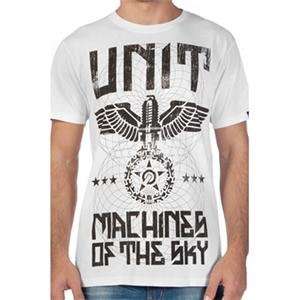  Unit Tyrant T Shirt   Medium/White Automotive