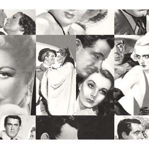  Black and White Classic Film Toss Wallpaper