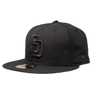  San Diego Padres Black Onyx 59Fifty Fitted Hat Sports 