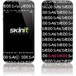  San Diego   Black/Pink skin for Apple iPhone 4 / 4S 