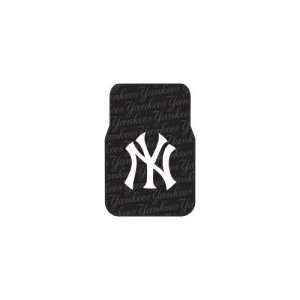 New York Yankees MLB Car Mats Black 