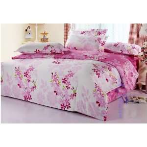  Cotton twill bedding pure cotton is covered 4 times?pink 