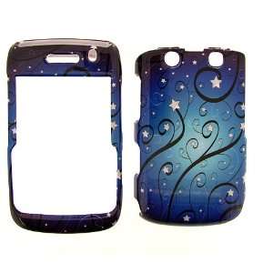 BlackBerry Bold 9700 Cover Case Blue Star Swirls Onyx II 9780  Smore 