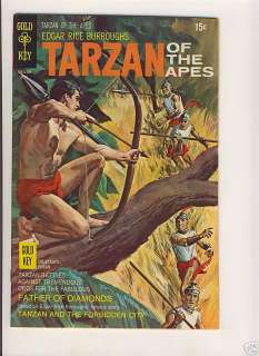 TARZAN OF THE APES #191 GOLD KEY COMIC BURROUGHS SILVER  