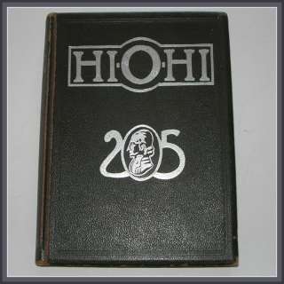 Oberlin College Yearbook Annual The 1925 Hi O Hi Sue Bailey Thurman OH 