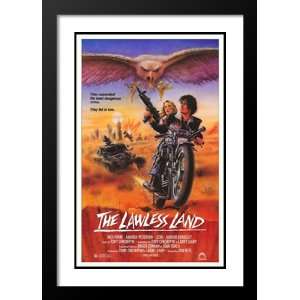  The Lawless Land 32x45 Framed and Double Matted Movie 
