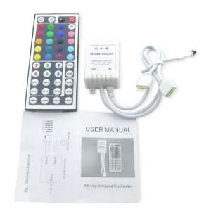   Wireless RGB LED Light Controller Ir Remote 12v Dimmer By Zitrades