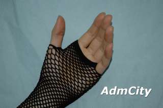 Admcity Triangle net fingerless gloves  