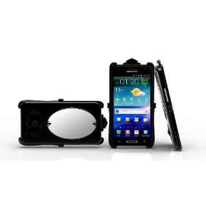  Blank Mirror Case (Black)   Samsung Galaxy S2 4G LTE (AT&T 