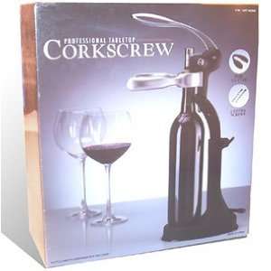  Professional Lever Corkscrew Set Tabletop with Extras 