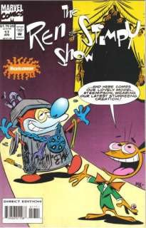 The Ren & Stimpy Show Marvel Comic #17, 1994 NEAR MINT  