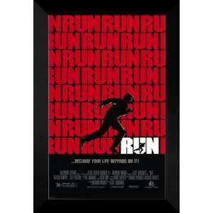 Run 27x40 FRAMED Movie Poster   Style A   1990