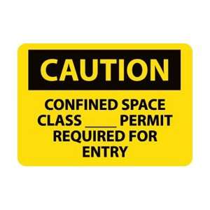 C439AB   Caution, Confined Space (No Suggestions) Required For Entry 