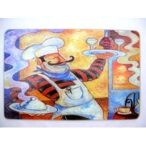  Tempered Glass Cutting Board 18 X 12 French Chef Serving 
