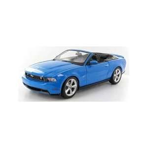  Maisto 118 Scale Bright Blue 2010 Ford Mustang GT 