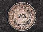 COSTA RICA 1923 1 Colon C/S 1903 50 Centavos Silver VF. X 893