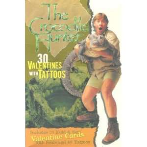 The Crocodile Hunter 30 Valentines with Tattoos Toys 