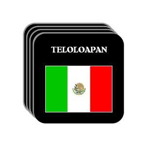  Mexico   TELOLOAPAN Set of 4 Mini Mousepad Coasters 