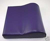 Deluxe Purple Contour Vinyl Tanning Bed Pillow  