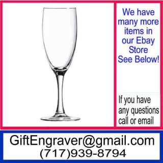 Personalized Champagne Glass Flute Bridesmaid Gifts 0A4  