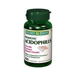  NATURES BOUNTY ACIDOPHILUS PROBIOTIC 2610 100CP by NATURES BOUNTY 