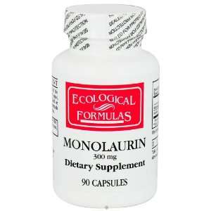  Ecological Formulas   Monolaurin 300 mg.   90 Capsules 