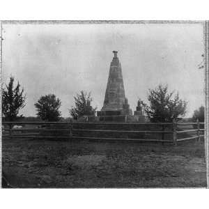    Monument on battle field of Bull Run. Manassas,Va.
