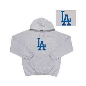  Los Angeles Dodgers Applique Goalie Hooded Sweatshirt by 