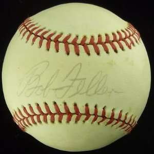 Bob Feller Signed Ball   PSA COA   Autographed Baseballs