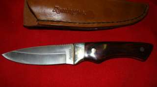 REMINGTON USA MADE KNIFE W/ REMINGTON SHEATH  