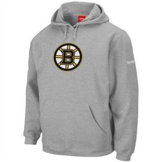 Boston Bruins Grey Playbook Fleece Hooded Sweatshirt