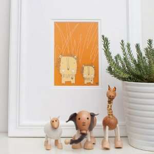  The Modern Baby Company Little Lion Print