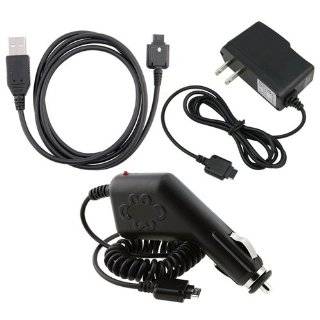 USB CABLE+CAR+HOME CHARGER FOR LG AT&T CU920 CU915 VU