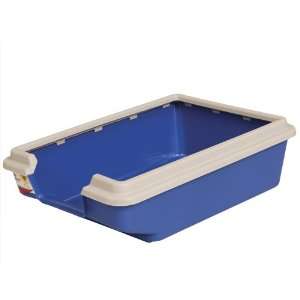  Koba Litter Pan with Scatter Guard   Assorted   15 x 11 
