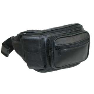 Leather Fanny Pack with Cell Phone Pocket 847164025391  