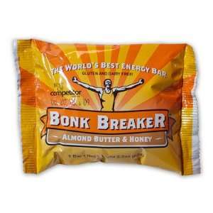  Bonk Breaker ALMOND BUTTER AND HONEY Energy Bars Health 