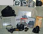 Nikon D40x 10.2 MP Digital SLR Camera   Black (Body Plu