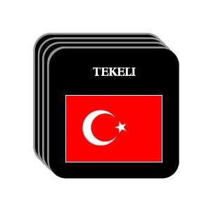  Turkey   TEKELI Set of 4 Mini Mousepad Coasters 