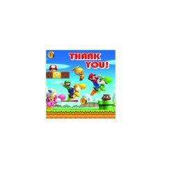 Super Mario Bros Wii Party Birthday Jointed Banner  