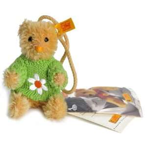   NEW STEIFF MOHAIR FLOWER DANGLE TEDDY BEAR 8cm [Toy] Toys & Games