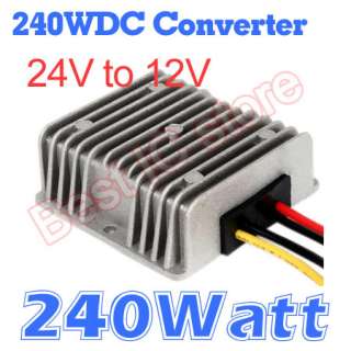 Note you bid on DC DC Converter 24V Step down to 12V 20A   240W 