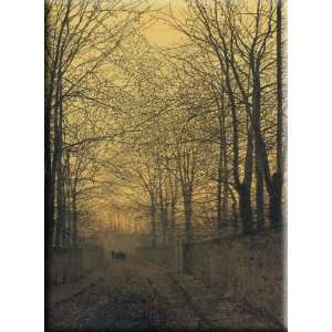  October Gold 22x30 Streched Canvas Art by Grimshaw, John 