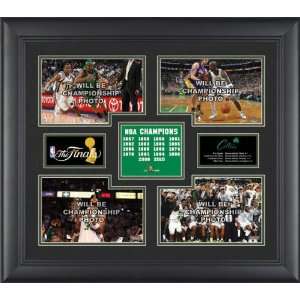  Boston Celtics 2010 NBA Championship Framed 4 Photograph 