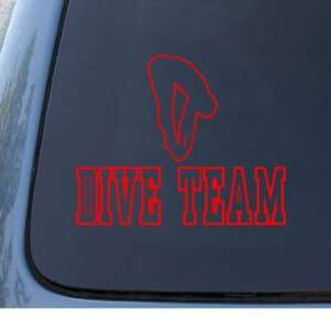 DIVE TEAM   Car, Truck, Notebook, Vinyl Decal Sticker #1258  Vinyl 