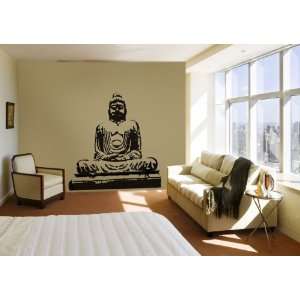 Buddha Buddhism Statue Wall Art Vinyl Decal
