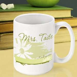  Teacher Coffee Mug   Delicate Daisy